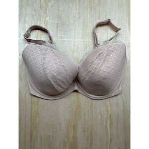 *CHANTELLE* 16MNA  Norah Chic Plunge T-Shirt Bra Sz 32 DDDD Beige $84
